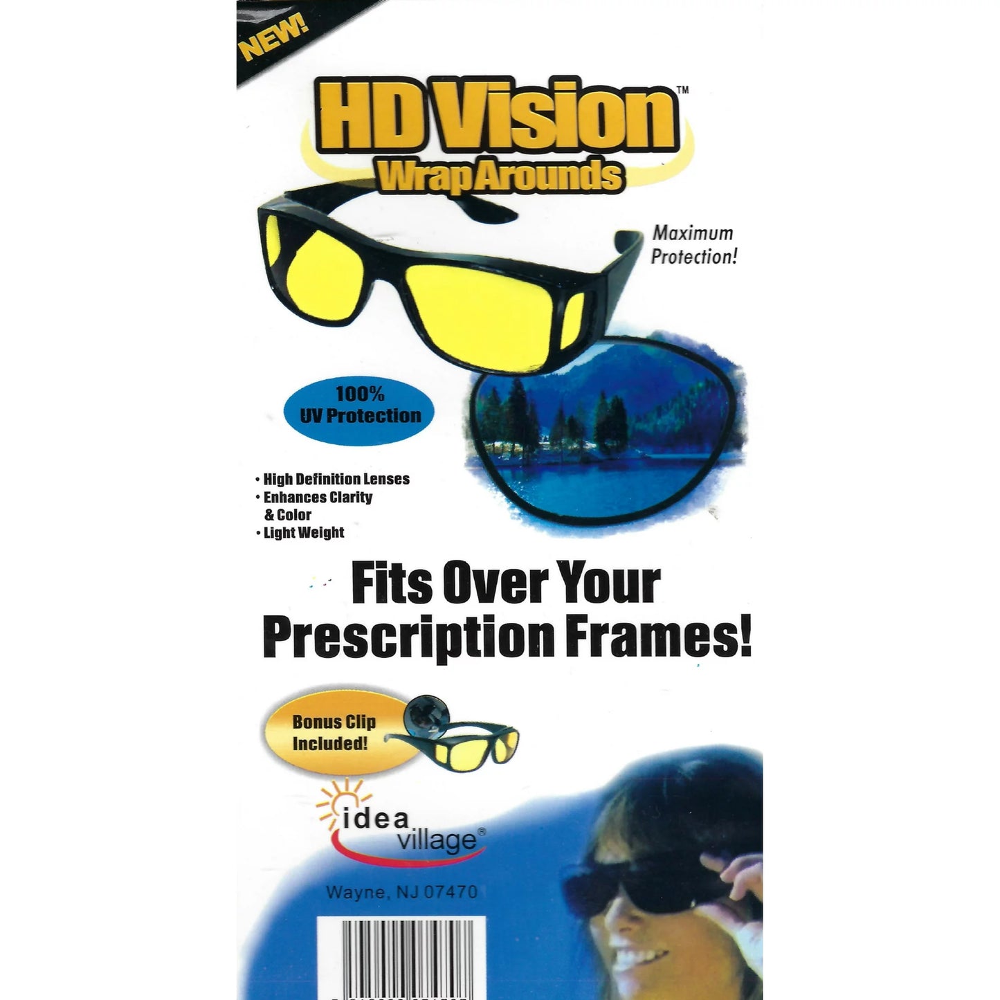 HD Vision Day & Night Unisex Goggles (Buy 1 Get 1 Free)