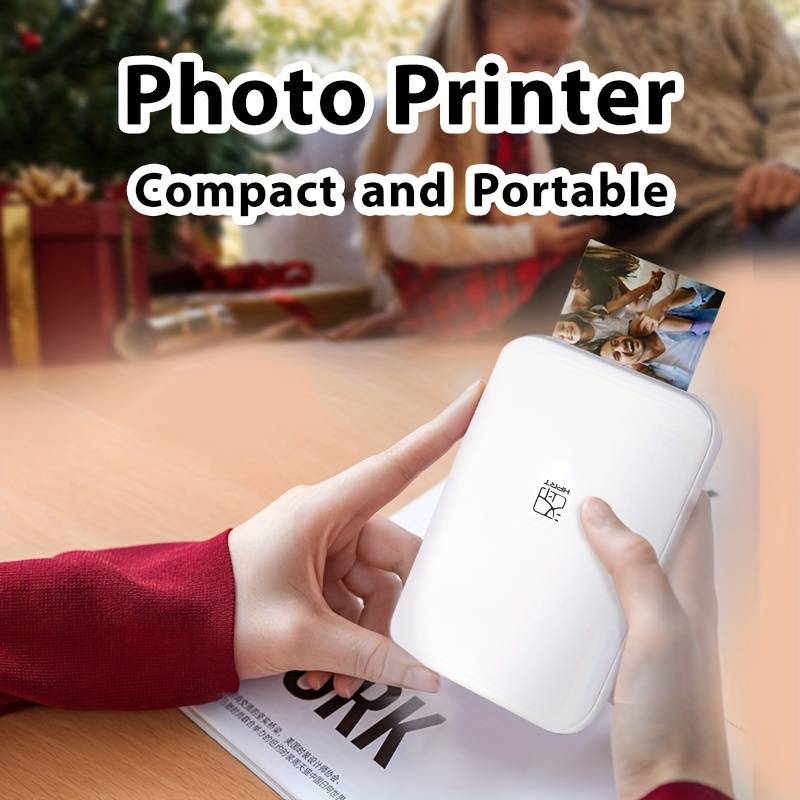 Wireless Portable Photo Printer Mini Color Printer