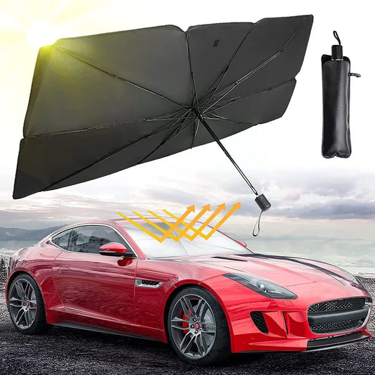 CAR WINDSHIELD SUN SHADE UMBRELLA