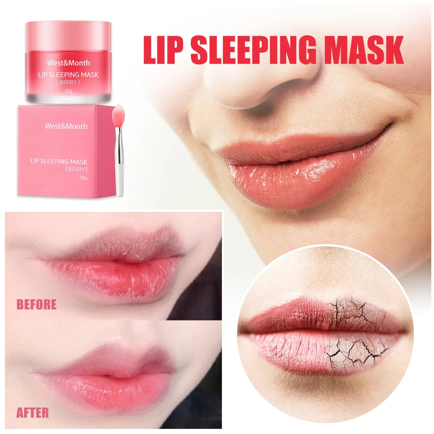 Laneige Berry Lip Sleeping Mask, 20G