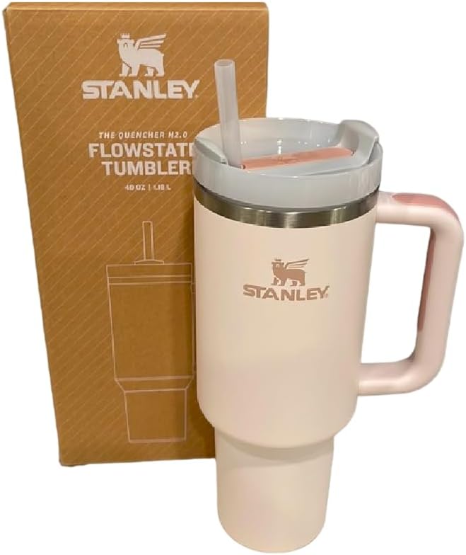 Original USA imported Stainless Steel Vacuum Insulated Tumbler with Lid and Straw for Water, Iced Tea, Coffee