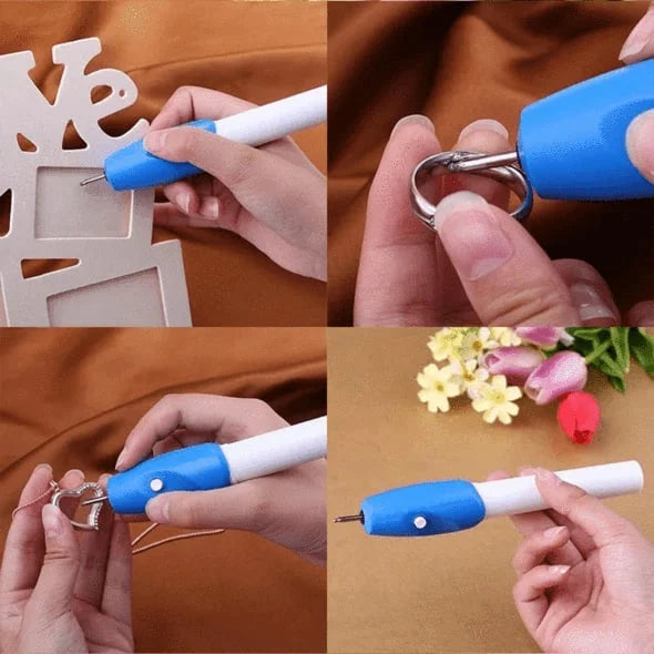 (🌲EARLY NEW YEAR SALE - 49% OFF) 🎁 🎄 Cordless DIY Electric Engraving Pen