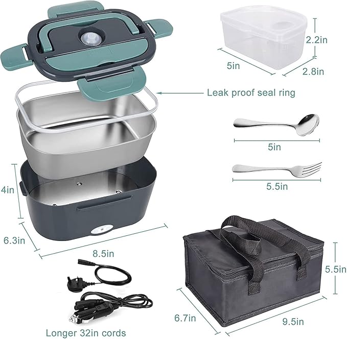 PORTABLE ELECTRIC HEATER LUNCH BOX