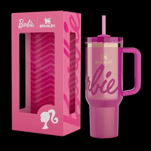 SALE !!  BARBIE x STANLEY TUMBLER ICON PINK 40oz