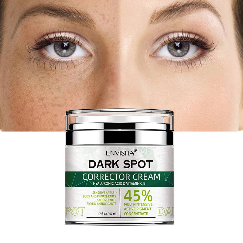 ENVISHA Dark Spot Corrector Cream -  Anti-Aging Lightening Shrink Pores