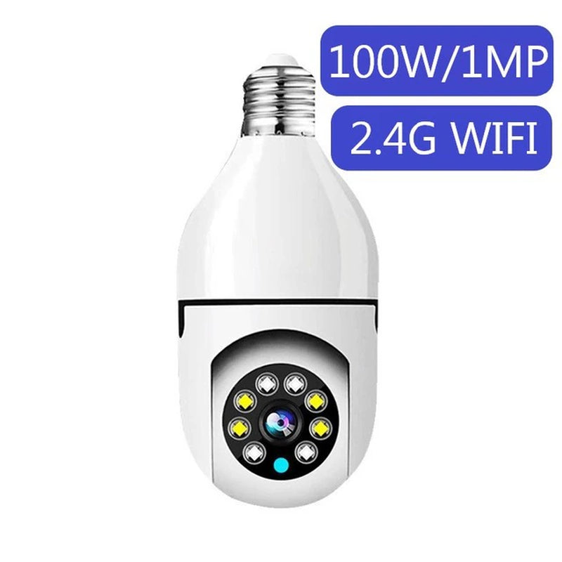 5G Wifi Camera Light Bulb