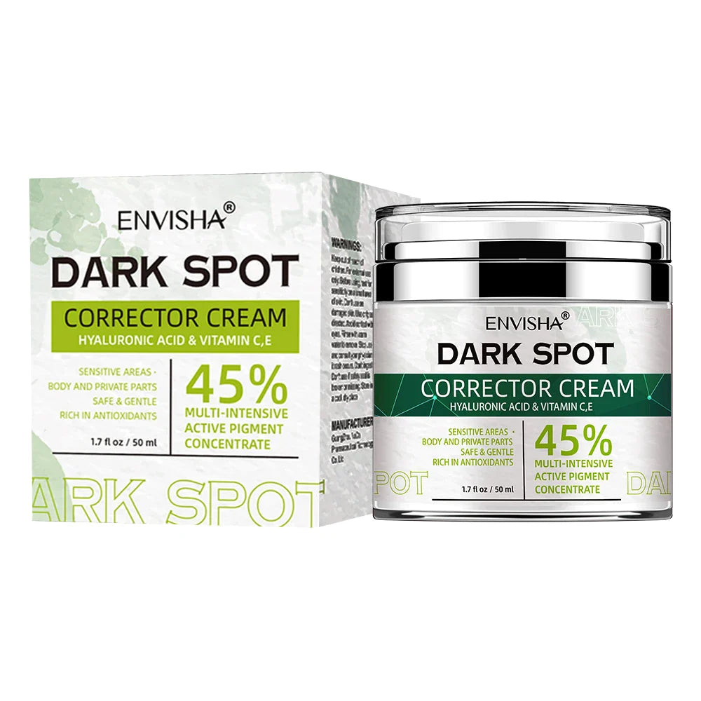 ENVISHA Dark Spot Corrector Cream -  Anti-Aging Lightening Shrink Pores