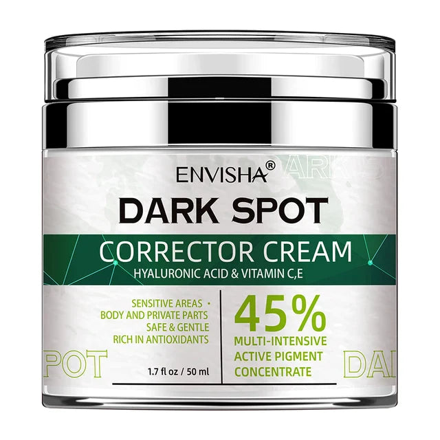 ENVISHA Dark Spot Corrector Cream -  Anti-Aging Lightening Shrink Pores