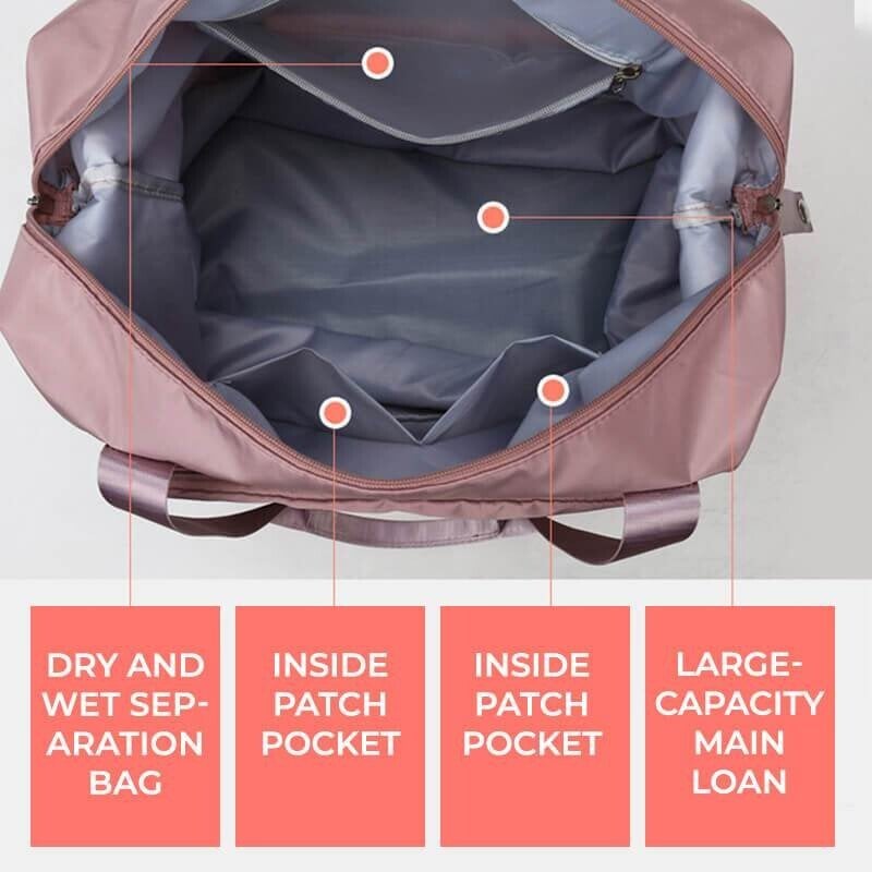 🔥Last Day Promotion 49% OFF - Large capacity folding travel bag✨