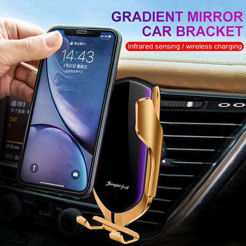 Auto Clamping Wireless Car Charger for Effortless Power on the Go Drive Smart, Charge Smarter