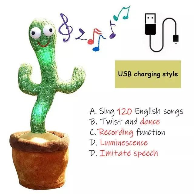 Dancing Cactus Repeat Talking and Singing, Early Education - ADEEGA