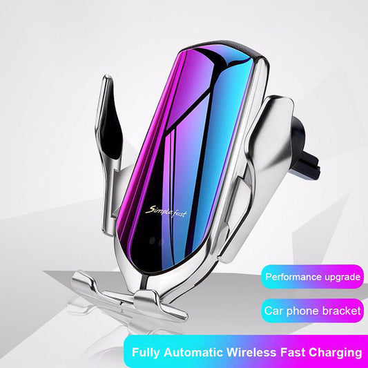 Auto Clamping Wireless Car Charger for Effortless Power on the Go Drive Smart, Charge Smarter